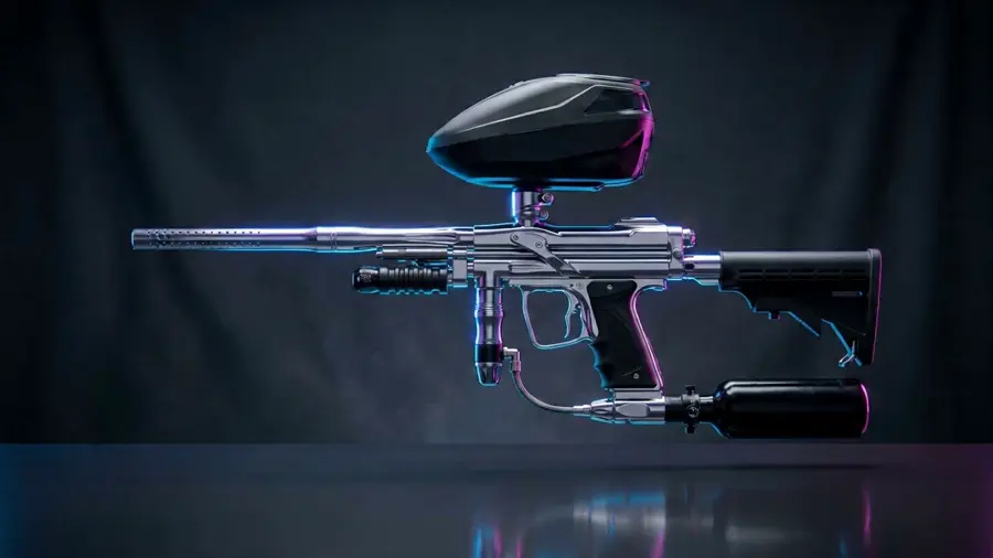 Mid-Range Electronic paintball guns